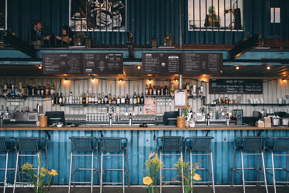 Neomounts NMPRO-WMB3 Menuboard-Wandhalterung 32-55" - neigbar